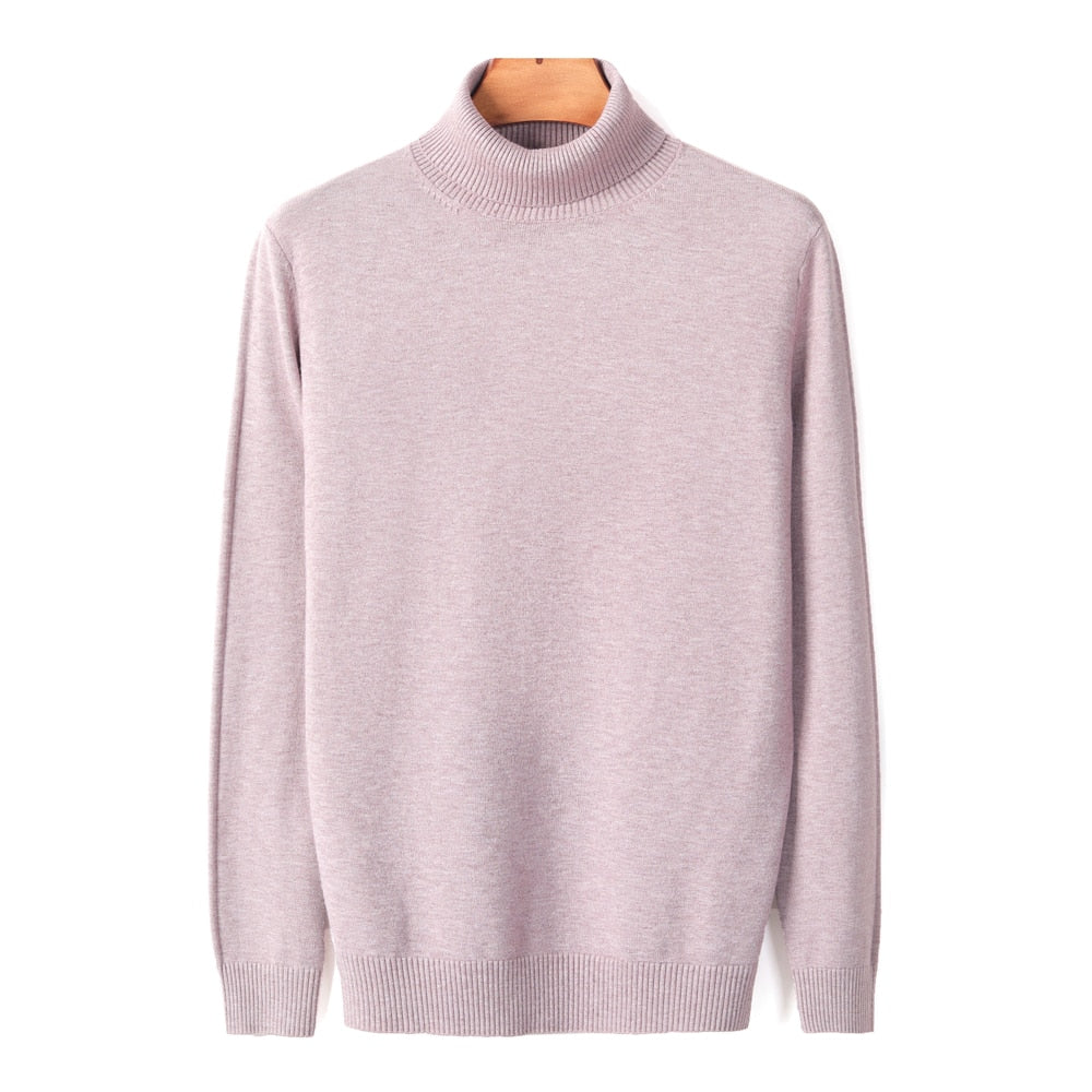 Warmer Herren Rollkragenpullover aus Merinowolle | Weich & Elegant