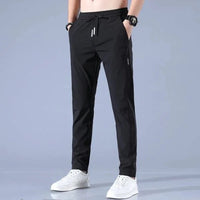 CHARLIE - JOGGER UNISEX MIT GERADEN SCHNITT – Schwarz