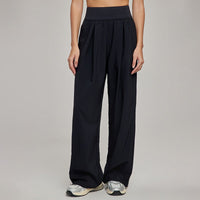 Elegante Damen Seidenhose – Schwarz
