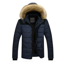 Hochwertige Winterjacke für Herren – Navy 2