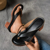 Emilia | Elegante Sommerschuhe für Frauen – Schwarz