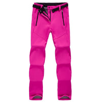 Damen-Wanderhosen – Elastische Trekkinghosen für Outdoor-Aktivitäten – Rosa
