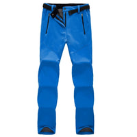 Damen-Wanderhosen – Elastische Trekkinghosen für Outdoor-Aktivitäten – Blau