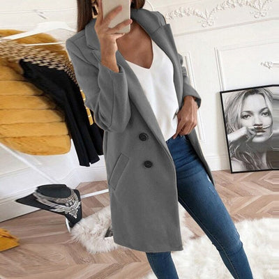 Yierla | Neue Mode Langärmeliger Straßenkleidung Wollblazer
