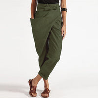 Veda - Damen Lounge Hosen – Grün