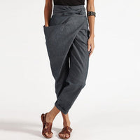 Veda - Damen Lounge Hosen – Grau