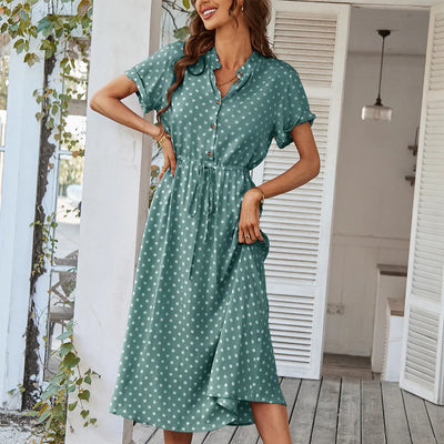 Yara - Damen-Weites Sommerkleid