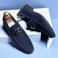 Heidi-Mode | Slip-On Slipper – Tief Blau