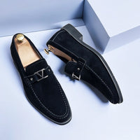 Heidi-Mode | Slip-On Slipper – Obsidian Schwarz