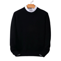 Daniel – Pullover mit Rundhalsausschnitt – Schwarz