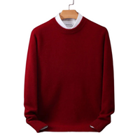 Daniel – Pullover mit Rundhalsausschnitt – Rot