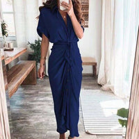 Gabriella | Modisches und elegantes Kleid für Frauen – Dunkelblau