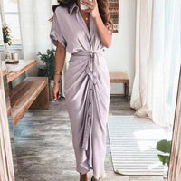 Gabriella | Modisches und elegantes Kleid für Frauen – Dunkelgold