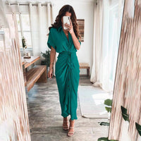 Gabriella | Modisches und elegantes Kleid für Frauen – Dunkelgrün