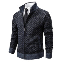 Manuel | Stilvolle Herrenjacke – Dunkelgrau