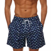 Josef Badeshorts mit Kordelzug – Marine