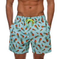 Josef Badeshorts mit Kordelzug – Grün