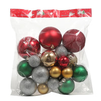 Dekorative Kugeln | Baumschmuck-Set für die Weihnachtsdekoration – Mischen