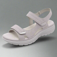 Heidemarie | Elegante Sandalen für empfindliche Füße – Grau