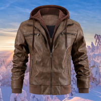 Matthias® | Winterjacke für Herren – Braun