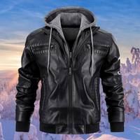 Matthias® | Winterjacke für Herren – Schwarz
