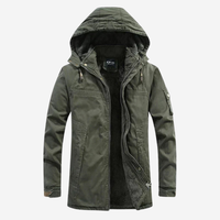 Lorenz Weiß I Bequeme jacke – Oliv