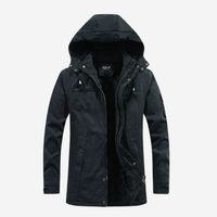 Lorenz Weiß I Bequeme jacke – Schwarz