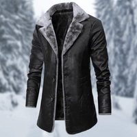 Remington - Bequemer und warmer Mantel – Schwarz