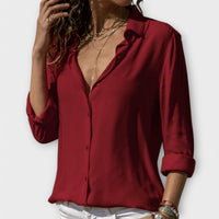 Mona - die perfekte Bluse – Rot