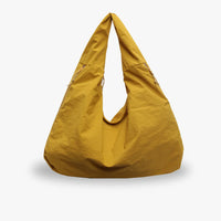 VOYA | Hobo-Tasche – Stylische & Geräumige Alltagstasche aus Nylon – Gelb