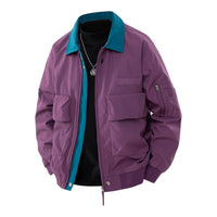 Eshkol - Colton Bomber Jacke – Violett