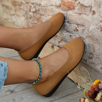 Heidi-Mode | Orthopädische Ballerina Schuhe – Braun