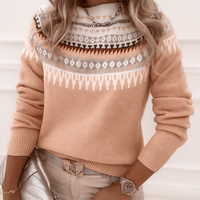 Skandinavischer Pullover – Zeitlose Eleganz mit gemütlicher Wärme – Orange