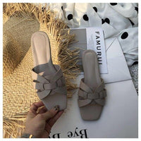 Isabella Sandalen | Elegante Damensandalen mit niedrigem Absatz für den Sommer – Khaki