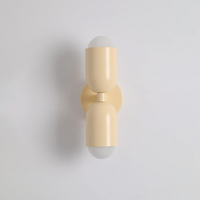 Doppelseitige LED-Wandleuchte Colorwave – Moderne Innenwandleuchte für Wohn- und Schlafzimmer – Beige