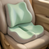 DriveEase | Memory Foam-Autositzkissen mit abnehmbarem Bezug – Mintgrün