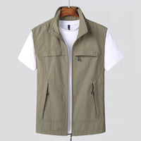 Romina | Robuste Funktionale Outdoor-Weste – Khaki