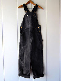 DANI - STRAPAZIERFÄHIGER LEINEN-UNISEX-JUMPSUIT – Schwarz