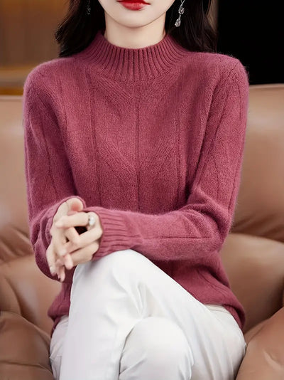 Kushi | Kuscheliger dicker Strickpullover für Damen – Vielseitig und stilvoll
