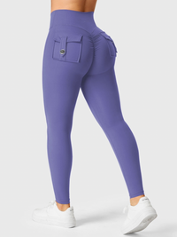 Zerovix | Atmungsaktive Leggings für Damen Sommer Fit – Lila