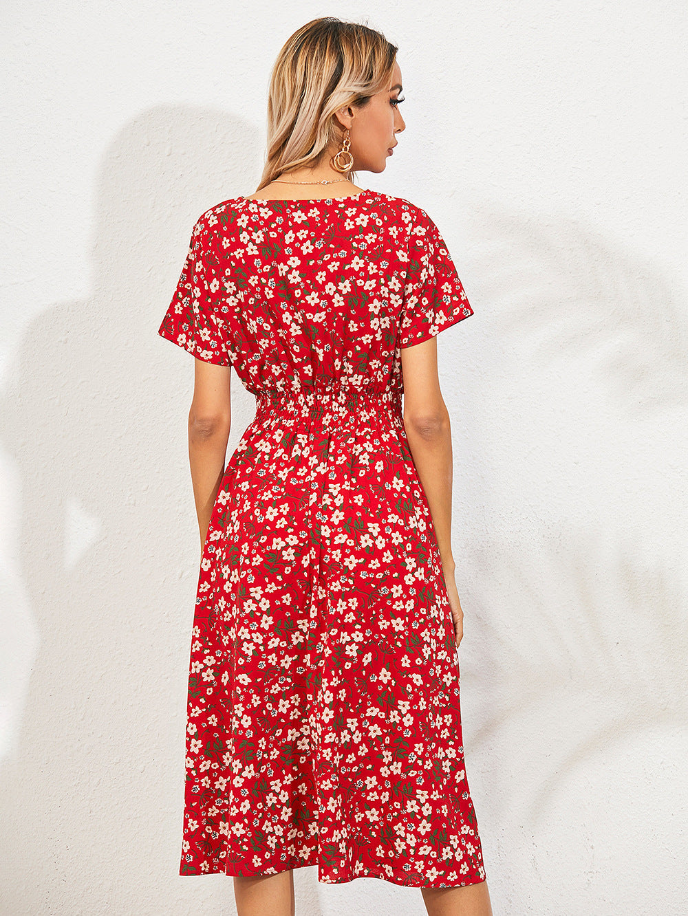 Bano | Elegantes Sommerkleid mit Blumendruck