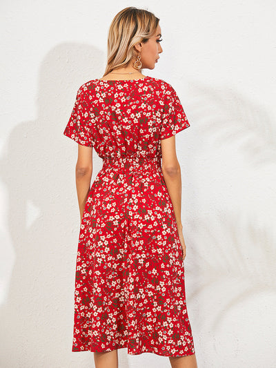 Bano | Elegantes Sommerkleid mit Blumendruck