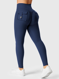 Zerovix | Atmungsaktive Leggings für Damen Sommer Fit – Marine