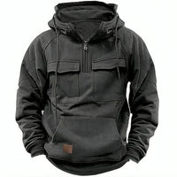 Klassische, modische Jacke - ideal für Herren im Herbst/Winter – Grau