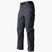 Robuste Herren Cargo Hose – Dunkelgrau