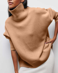Dorothy | Rollkragenpullover – Braun