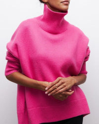 Dorothy | Rollkragenpullover – Rosa