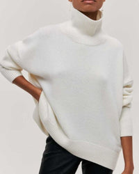 Dorothy | Rollkragenpullover – Weiß