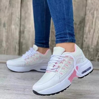 Damen Komfort Slipper - Weiche Freizeitschuhe – Weiß rosa