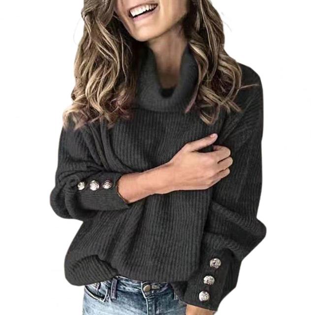 Sayloria | Oversize-Pullover mit Rollkragen